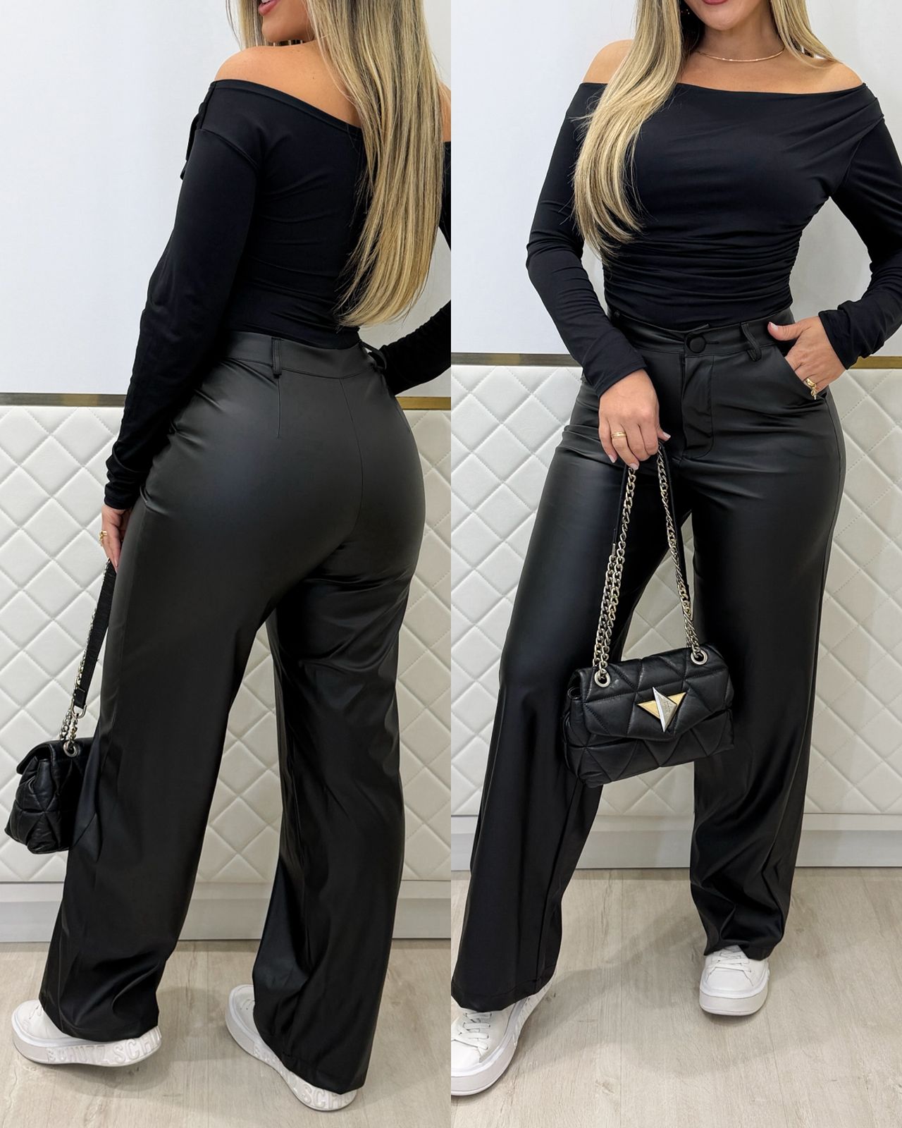 Calça Courino Alice 134051