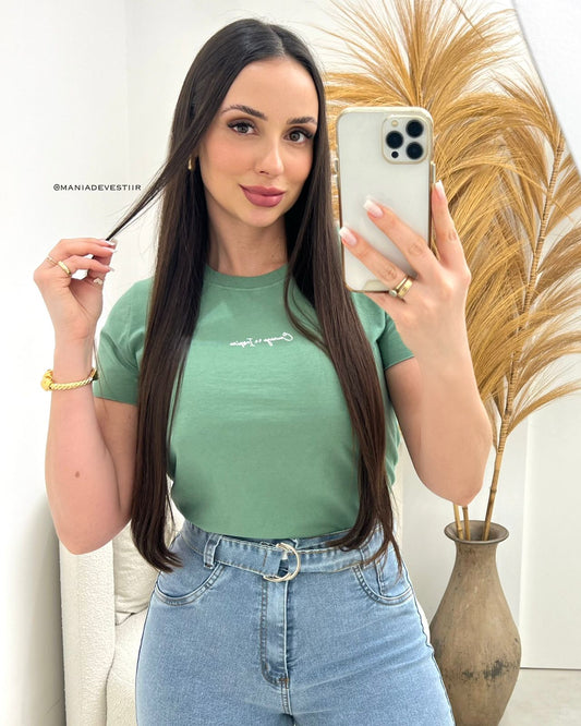 T-Shirt Magali Verde Oliva 113444