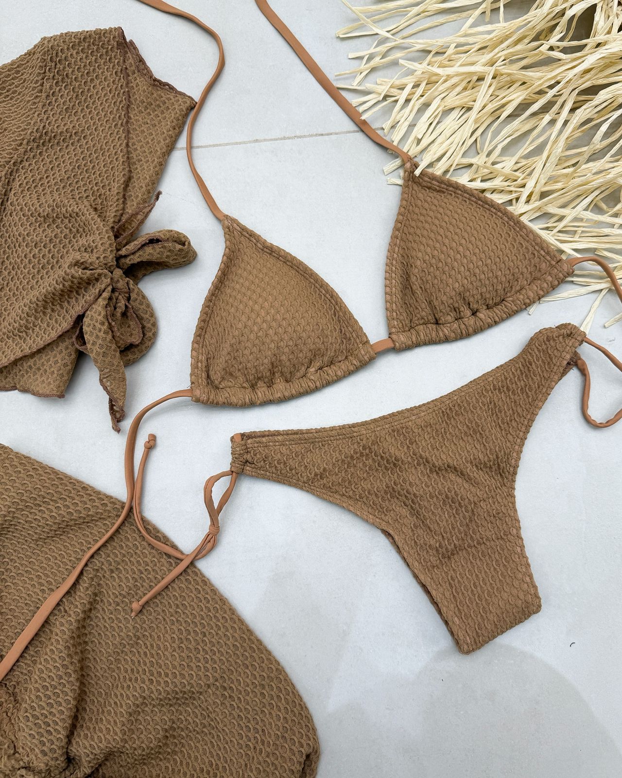 Biquíni 4 Peças Happy Bege Escuro 120203