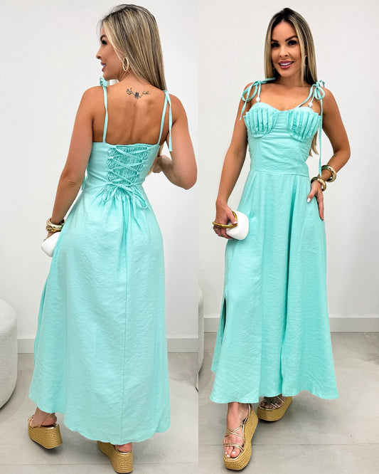 Vestido Eleonora Verdinho 109777