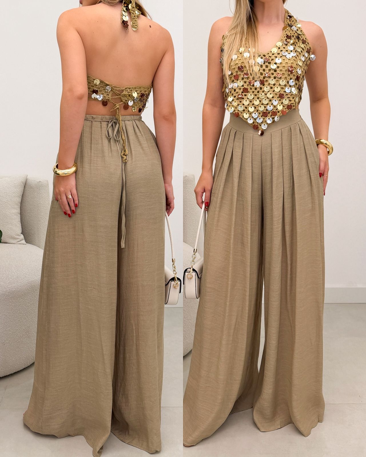 Calça Kefera Caqui 119747