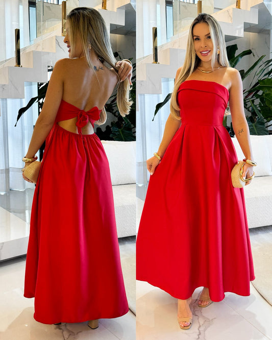 Vestido Mali Vermelho 110165
