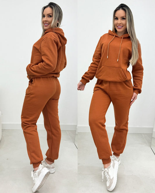 Conjunto Moletom Nayla Caramelo 103001
