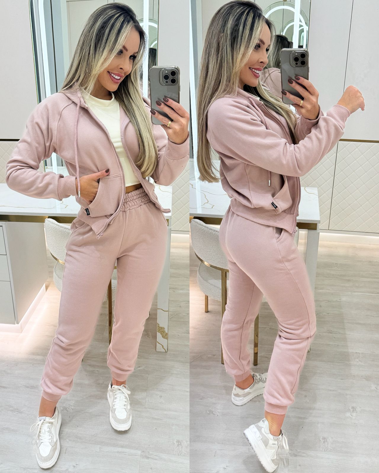 Conjunto Moletom Kassandra Rosé 96073