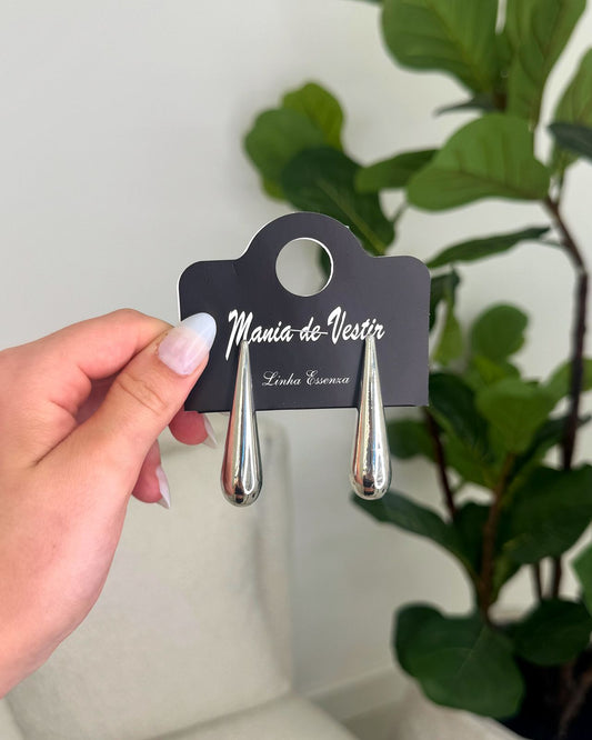 Brinco Dourado Mania Essenza Prata 124074