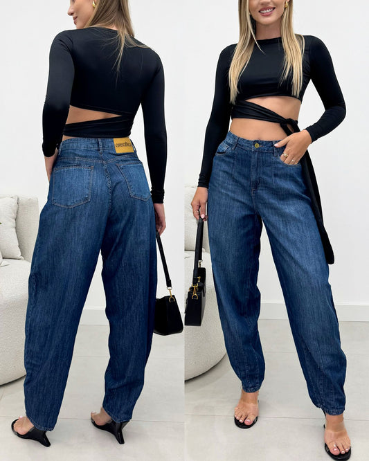 Calça Jeans Conciência Balloon Danubia 133262