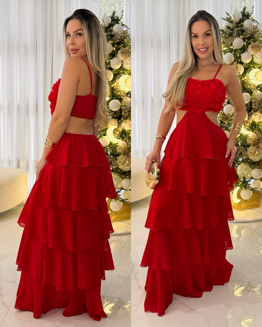 Vestido Mariela Vermelho 117678