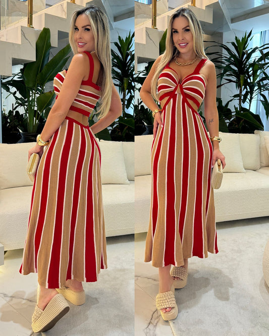 Vestido Berenice Vermelho 78610