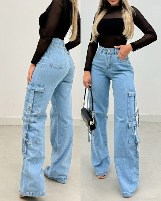 Calça Jeans Delave Aria 102982