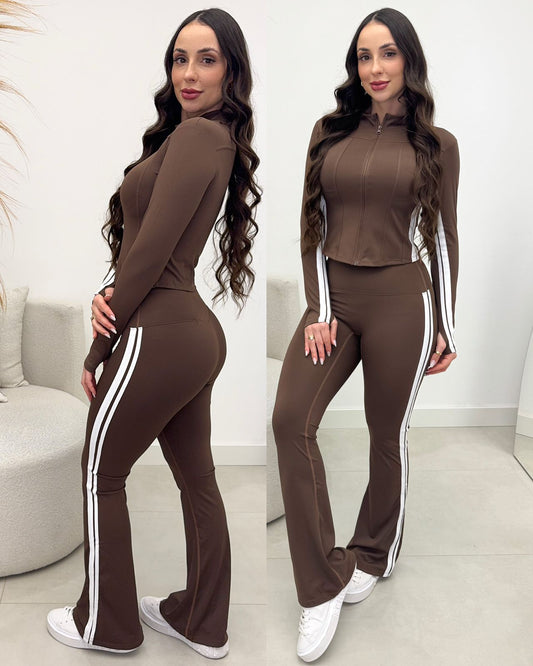 Conjunto Fitness Amélia Chocolate 134767