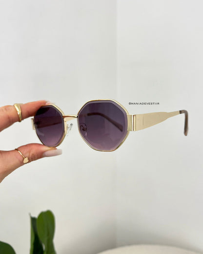 Óculos De Sol Tailine Marrom 113628