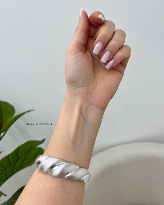 Bracelete Serena Prata 108476