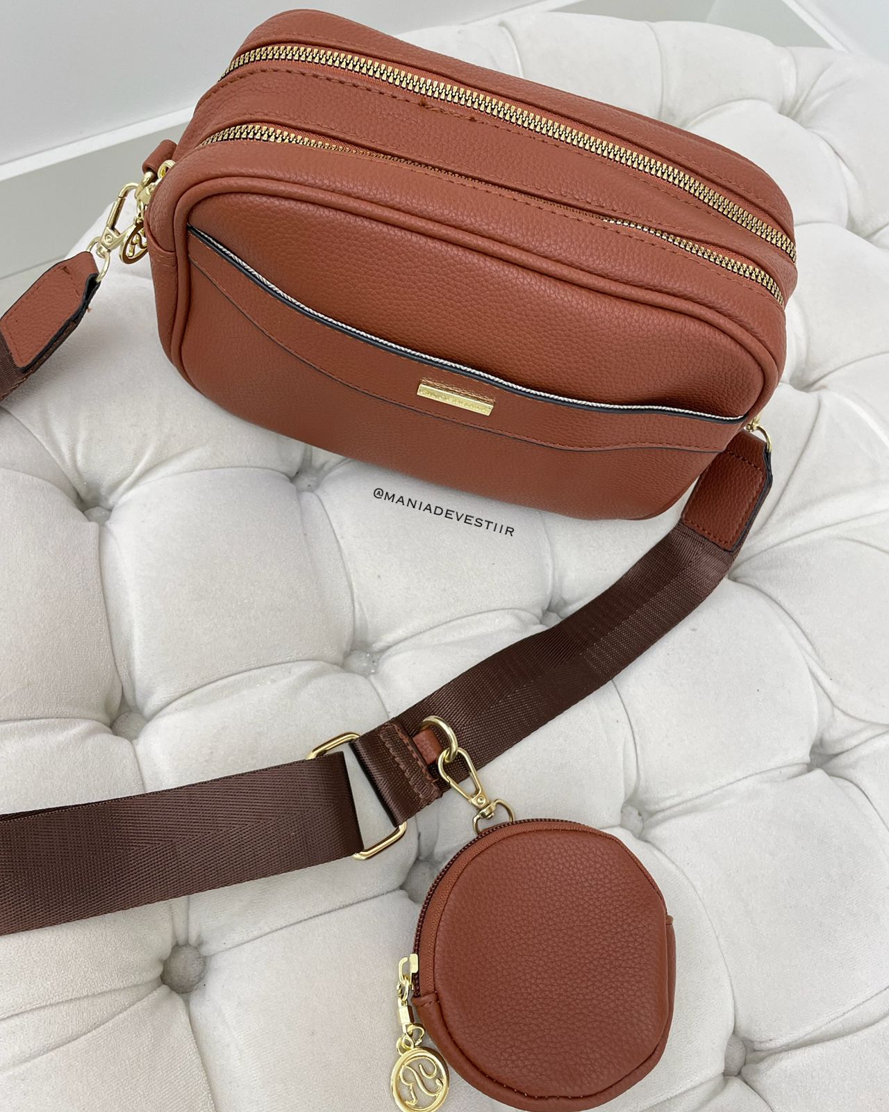 Bolsa Elara Marrom 100295