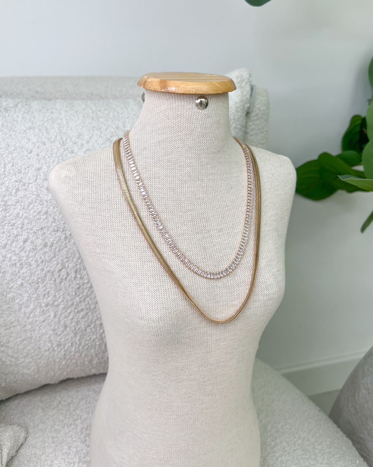 Colar Mania Essenza Dourado 124082