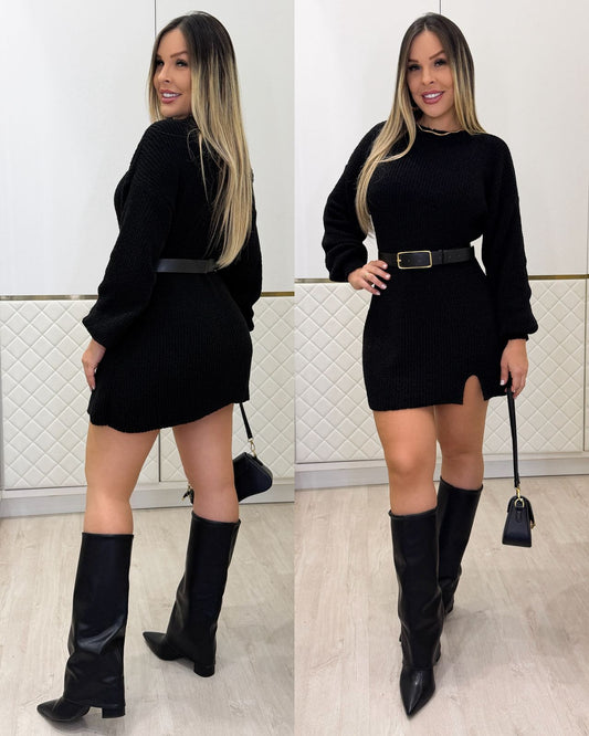 Vestido Tricô Natali 133747