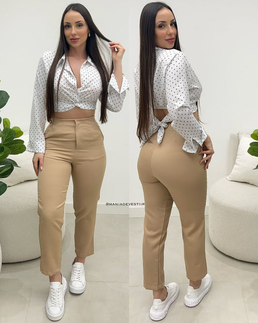 Calça Tainara Bege 109783