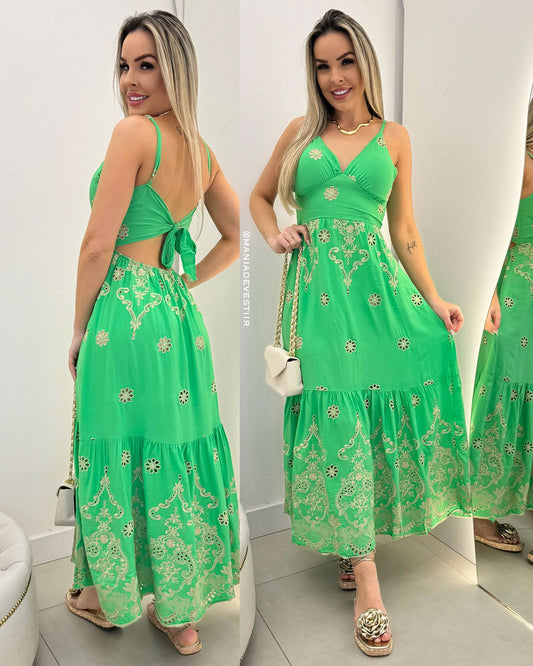 Vestido Sabrina Verde 68783