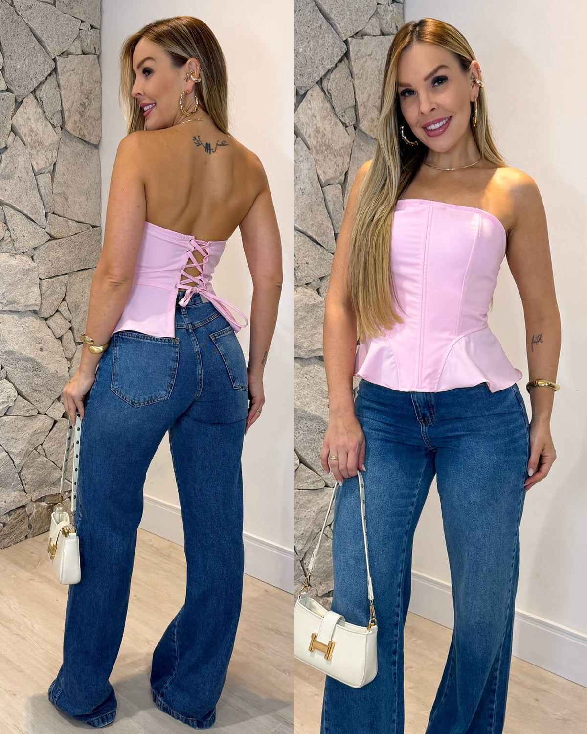 Blusa Evelin Rosa 136989
