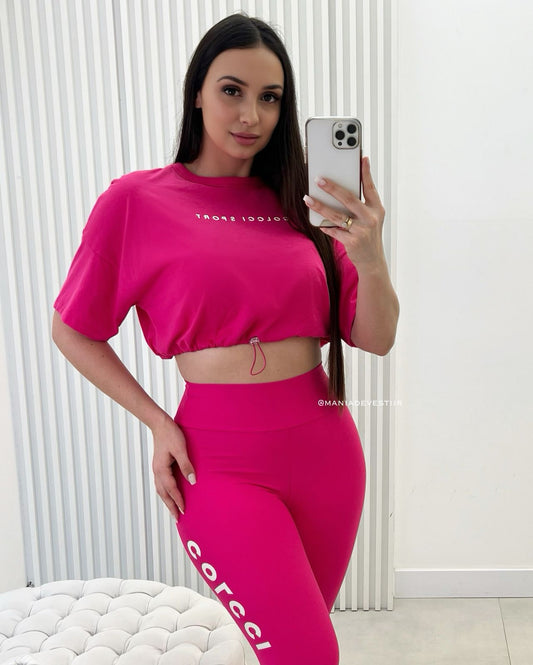 Cropped Colcci Rosa 71549