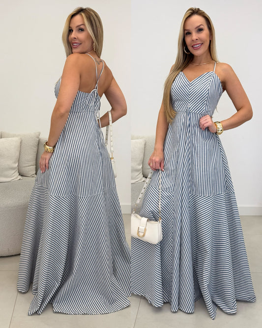 Vestido Nexo Listras Samanta 137786