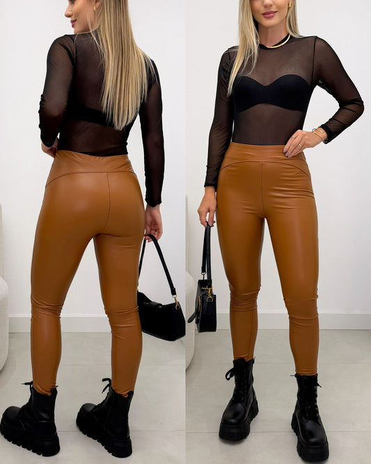 Calça Legging Kedna Caramelo 129599