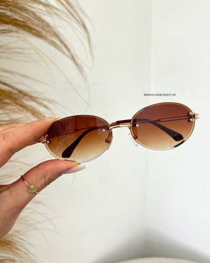 Óculos De Sol Pequin Marrom 110076
