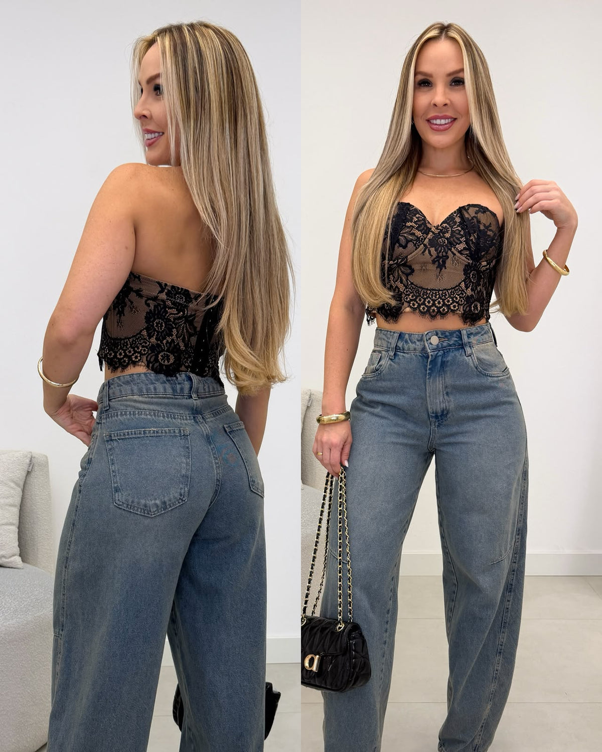 Cropped Renda Cristieli 137221