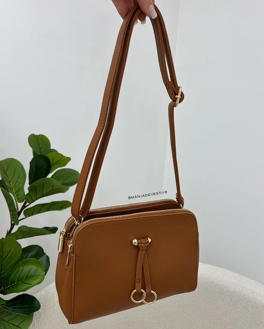 Bolsa Barbara Marrom 104732