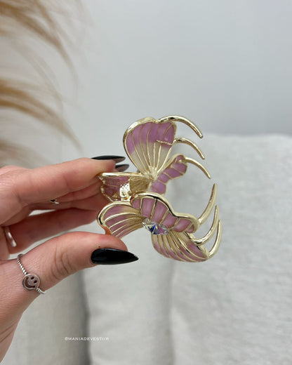 Presilha Flor Lilas 113311