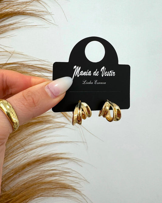 Brinco Mania Essenza Dourado 135324