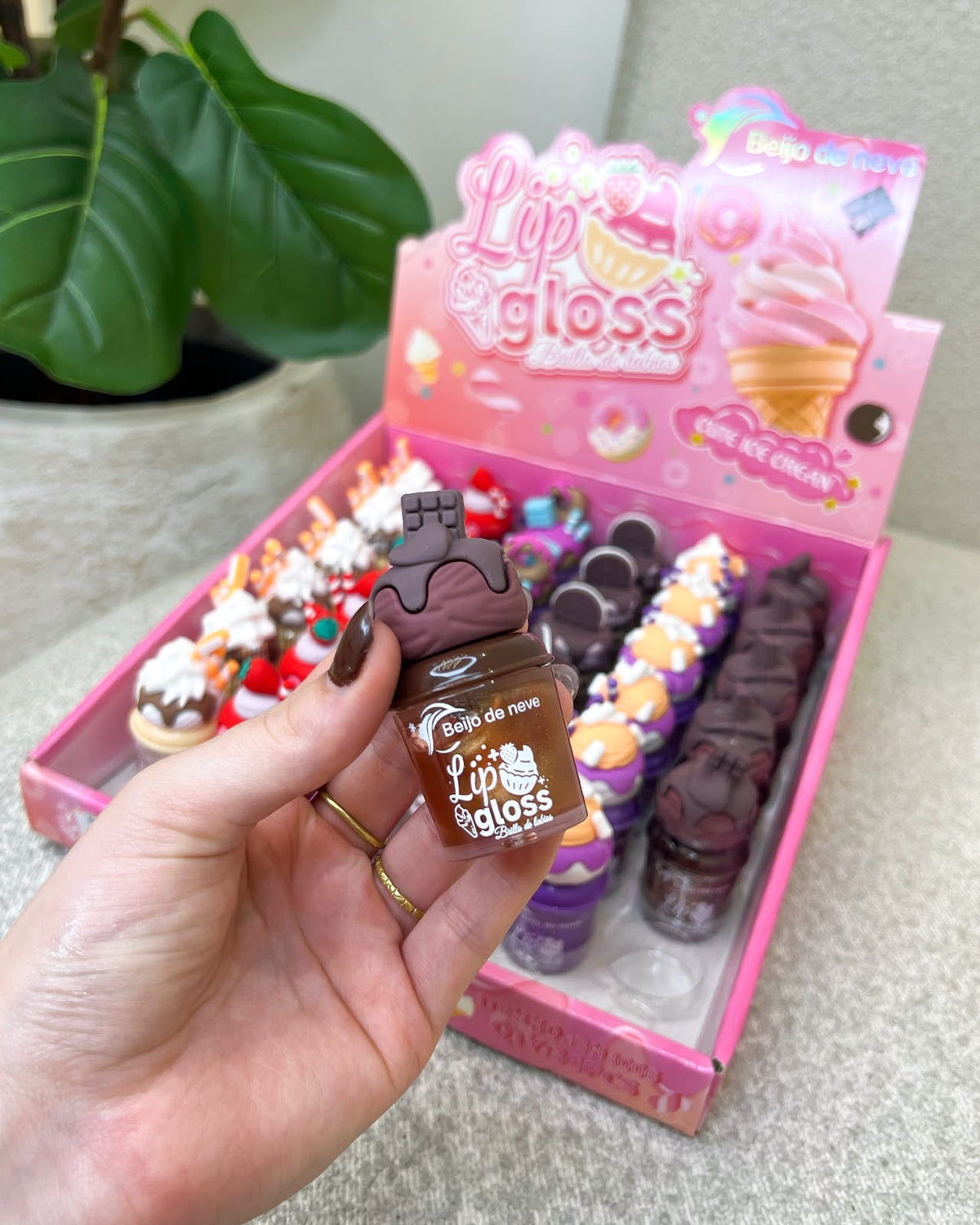 Lip Gloss Mania Make Sorvete (06) 137902