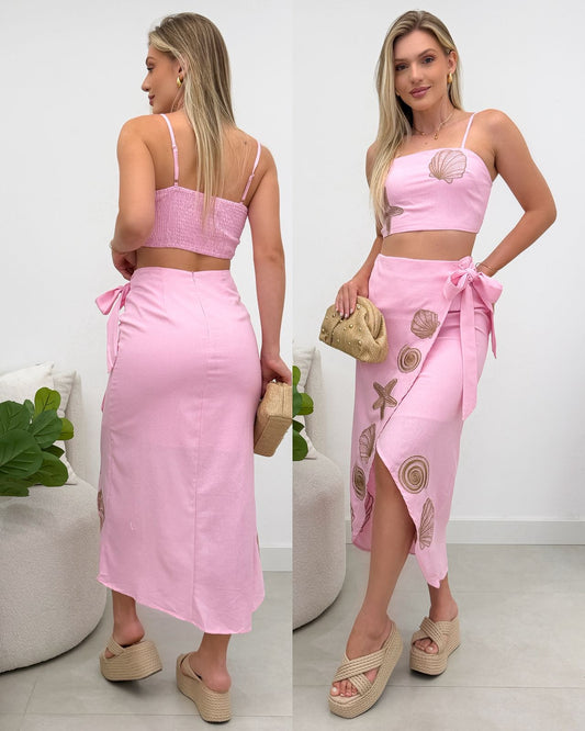 Conjunto Ediane Rosa 120162