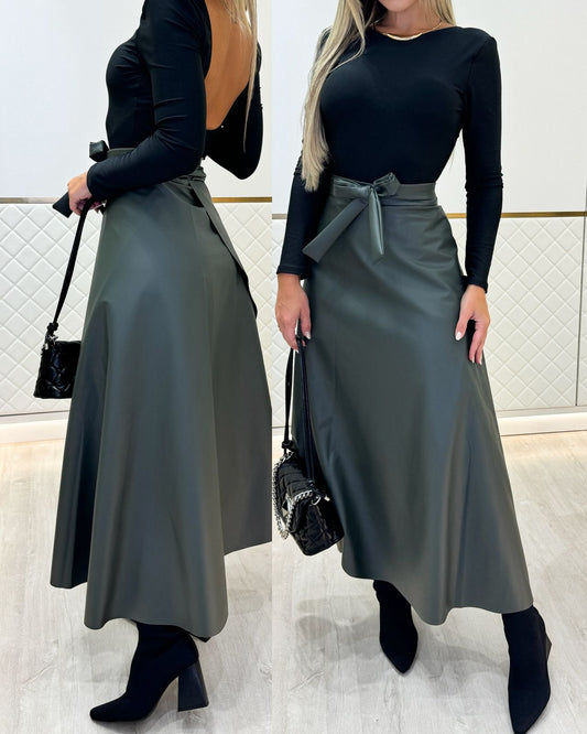 Saia Envelope Courino Helena Verde 95756