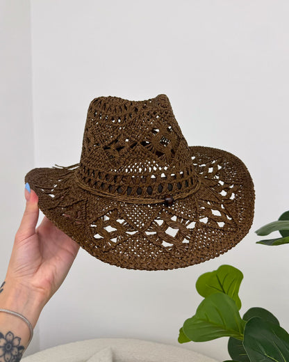Chapéu De Palha Chocolate 124060