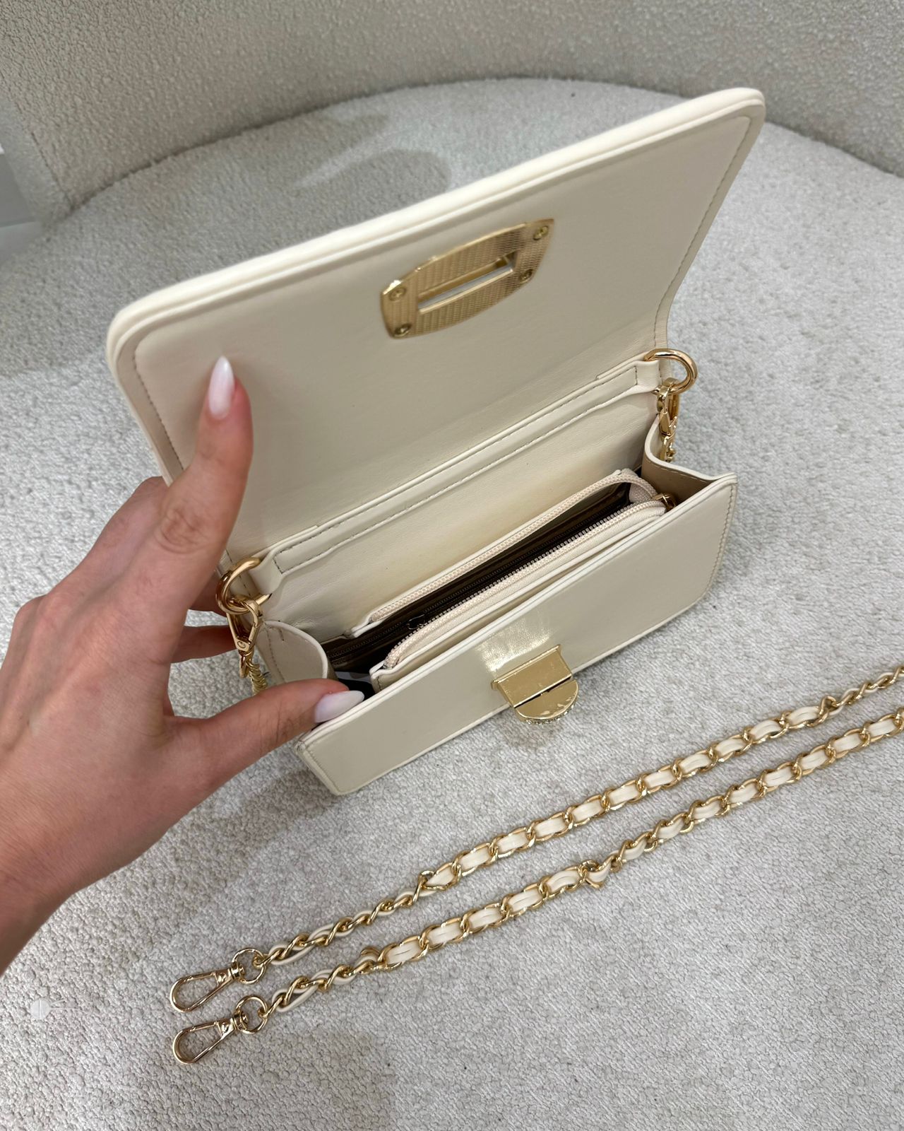 Bolsa Mania Essenza Creme 129151