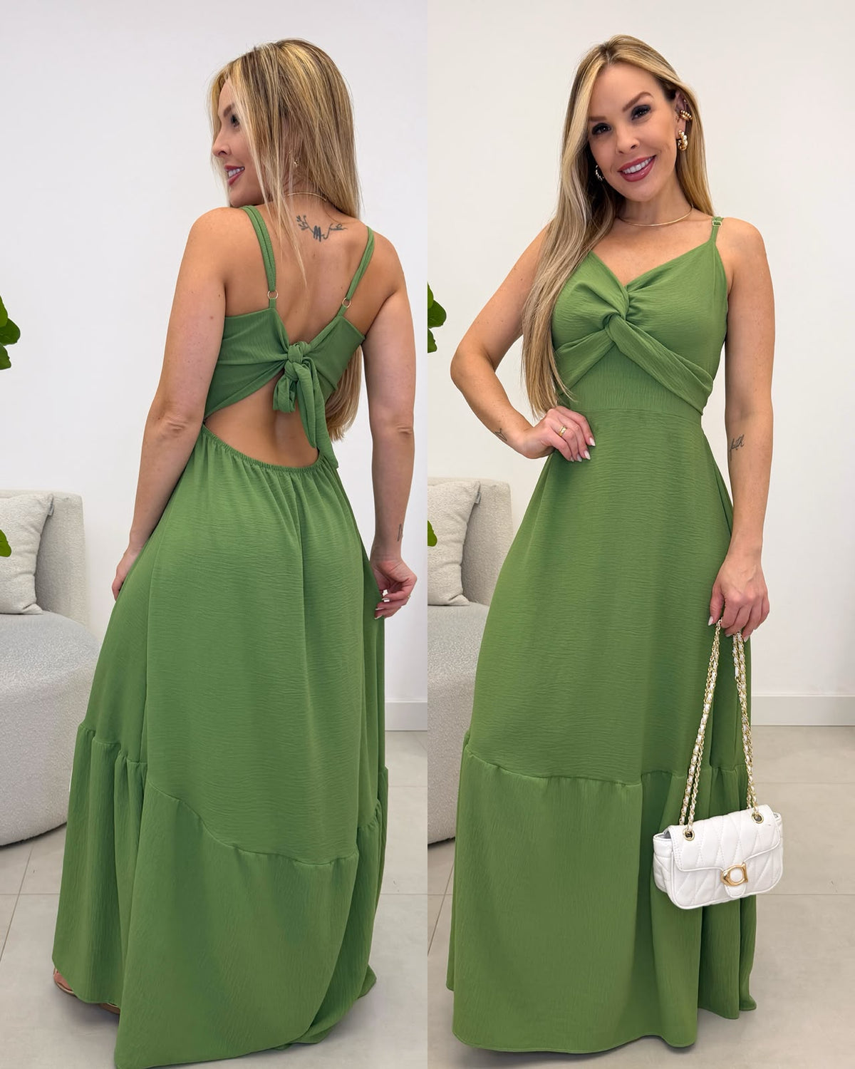Vestido Larrisa Verde 137083