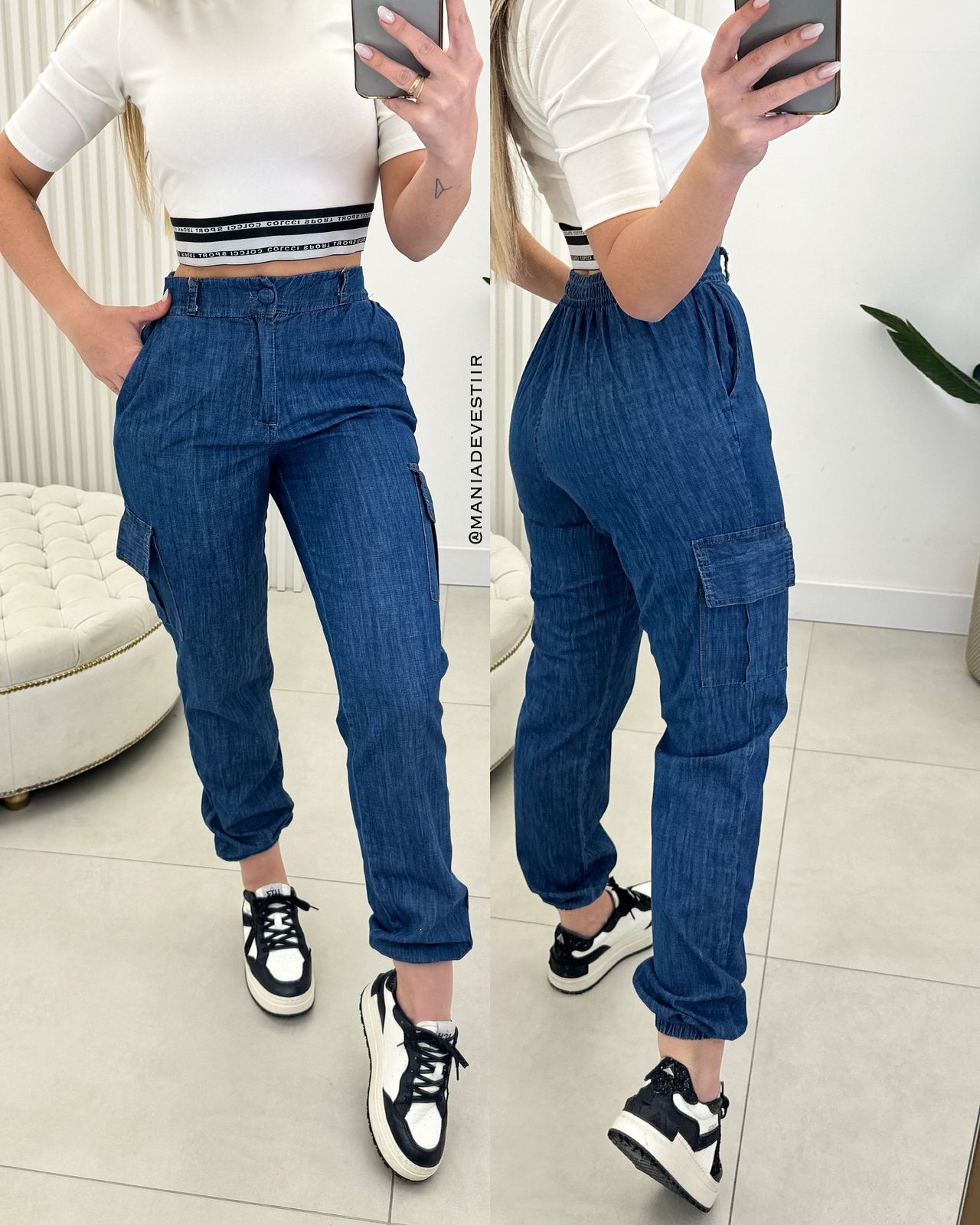 Calça Jogger Jeans Jenna 65796