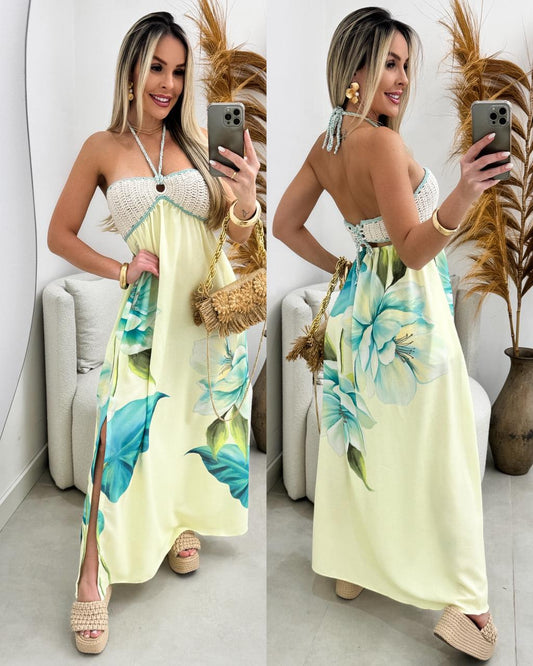 Vestido Ariane Verde Lima 113451