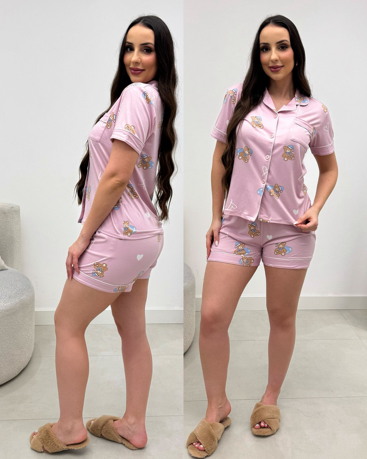 Pijama Barbara Rosa 136287