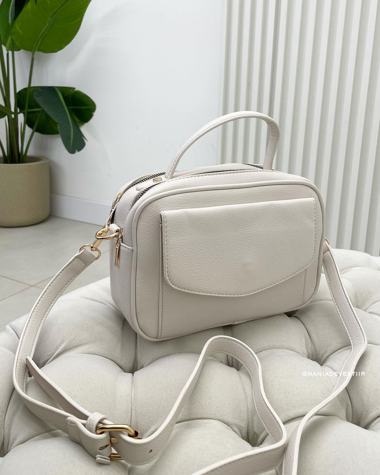 Bolsa Chantily Creme 62925