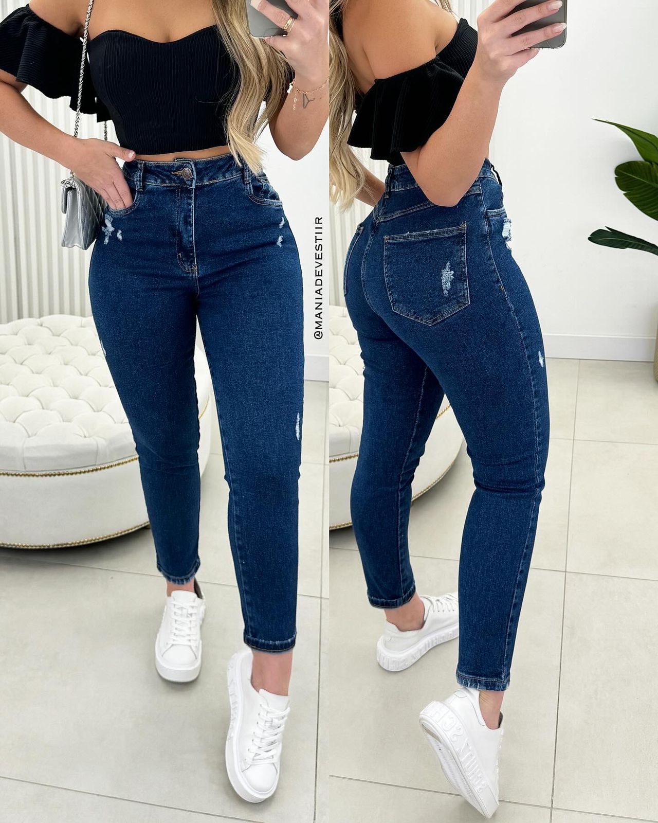 Calça Jeans Mom Pietra 32106