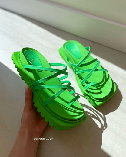 sandalia papete lust shoes aurora verde 82640.jpeg
